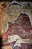 Bagan Myanmar. Sulamani temple. Seated Buddha. 